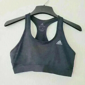 Black Adidas sports bra size L alphaskin aeroready excellent condition